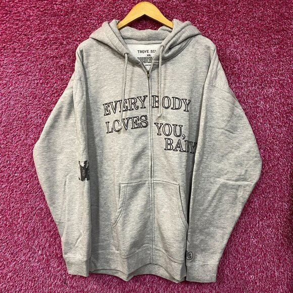 Troye Sivan Everybody Loves You Baby Zip-Up Hoodie XXL - Picture 1 of 4